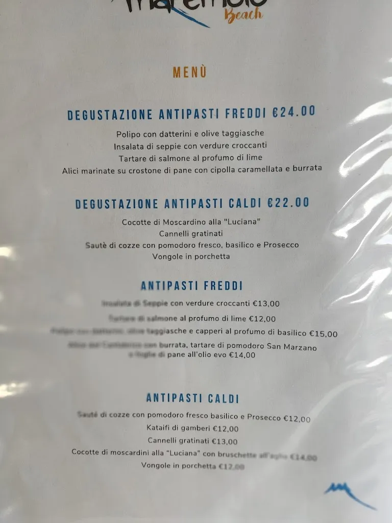 Menu_Maremoto Beach Restaurant_Senigallia_image_4