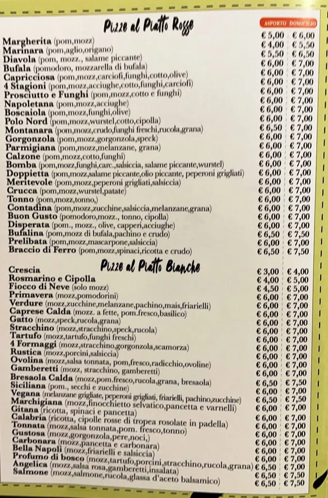 Menu_Pizzeria Il Borgo_Villa Potenza_image_4
