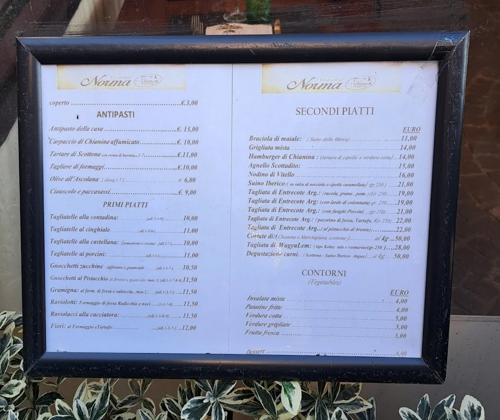 Menu_Trattoria Norma - Vino e cucina_Villa Musone_image_4