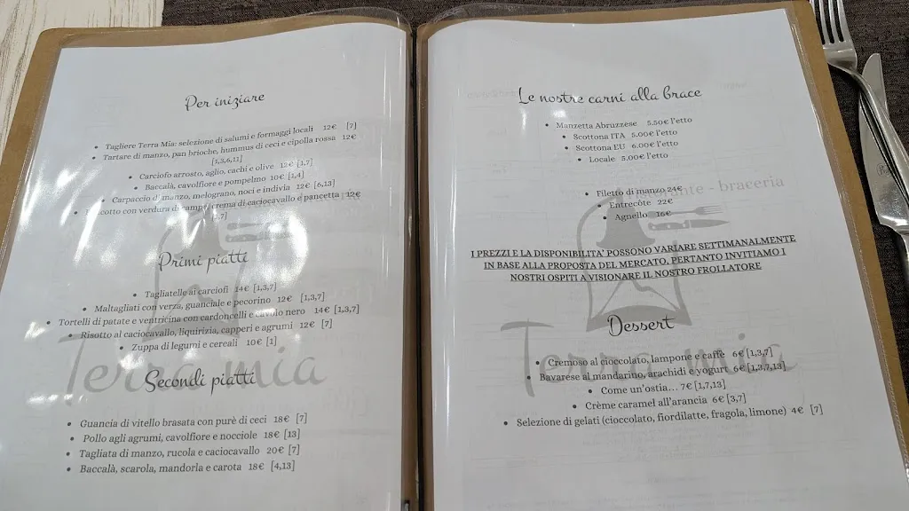 Menu_Terra Mia Ristorante Braceria_Agnone_image_1