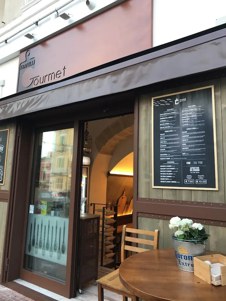Fratelli Gourmet restaurant in Castellaneta