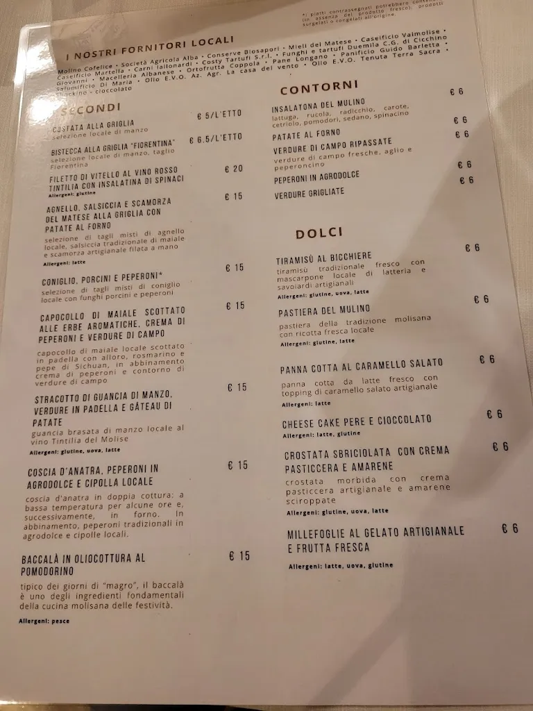 Menu_La Piana dei Mulini_Bojano_image_2