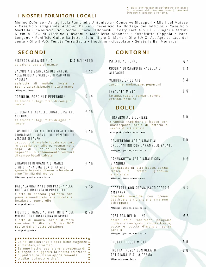 Menu_La Piana dei Mulini_Bojano_image_3