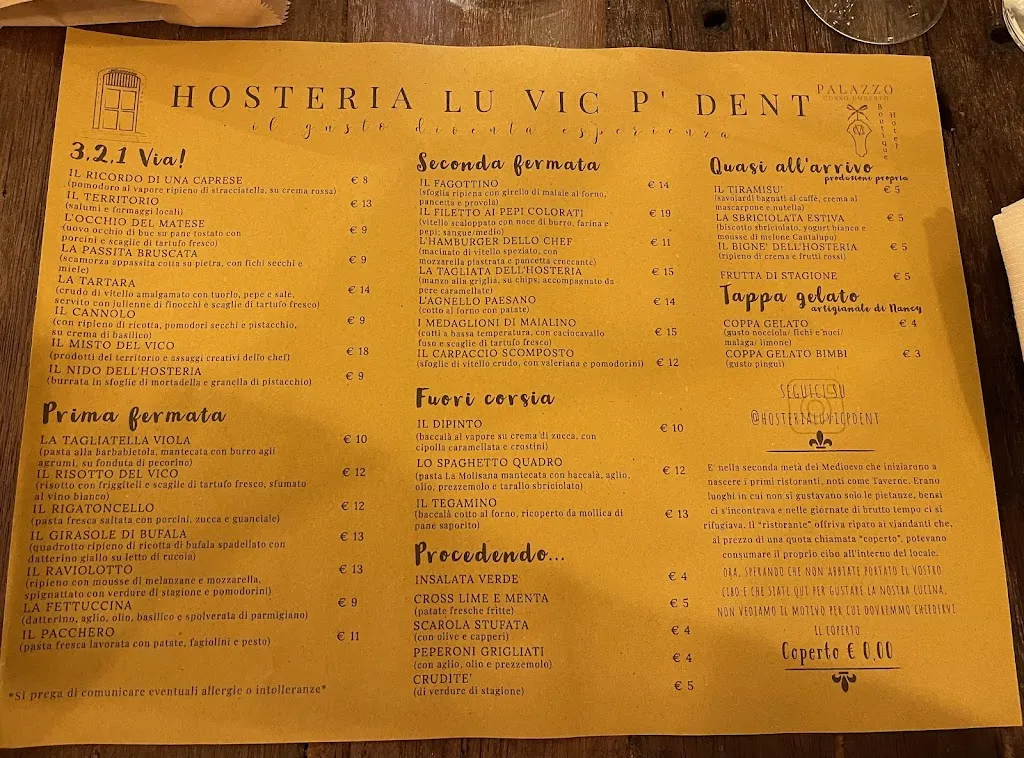 Menu_Hosteria lu vic p' dent_Bojano_image_2