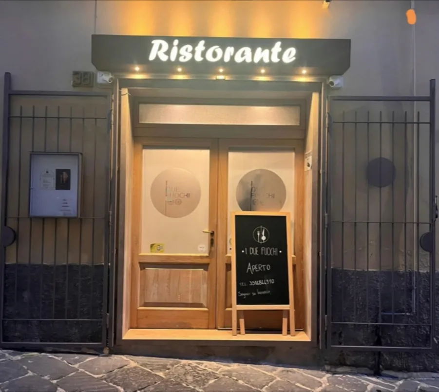 I due fuochi restaurant in Busso