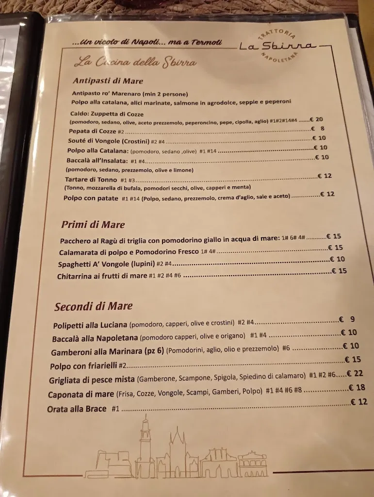 Menu_La Sbirra - Cucina Tipica Napoletana_Busso_image_2