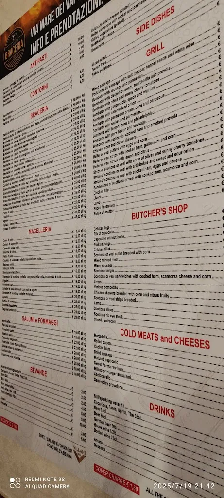 Menu_La Nuova Braceria Pizzeria_Castellaneta_image_1