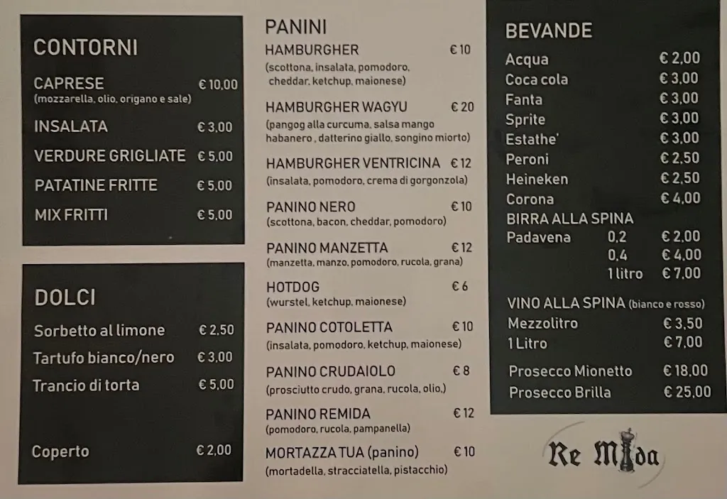 Menu_Braceria Re Mida_Campomarino_image_1