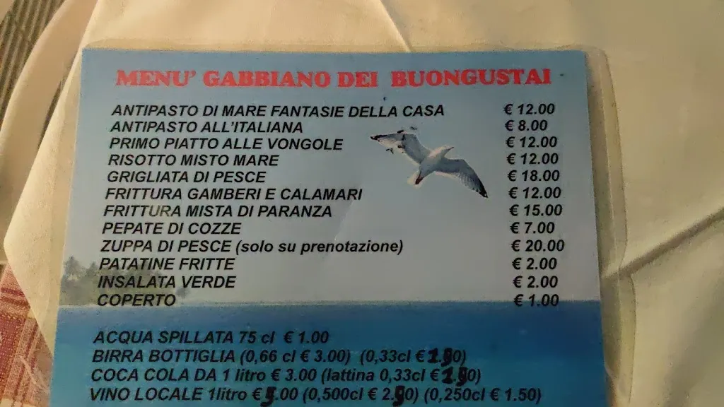 Menu_Gabbiano Dei Buongustai_Campomarino_image_1