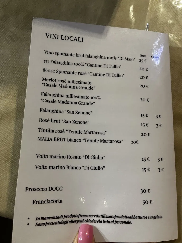 Menu_Belvedere Food & Wine_Campomarino_image_3