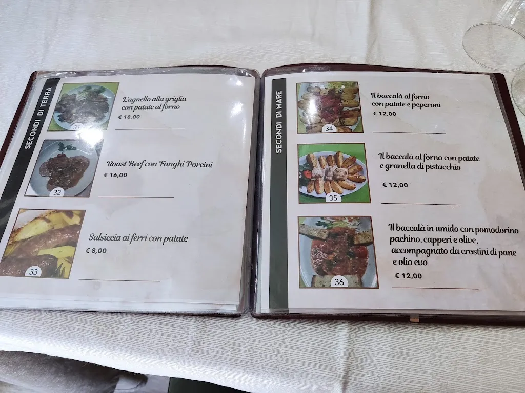 Menü_Ristorante Agriturismo Le Caiazzane_Conca Casale_Bild_1