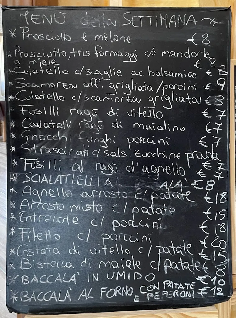 Menü_Ristorante Agriturismo Le Caiazzane_Conca Casale_Bild_2