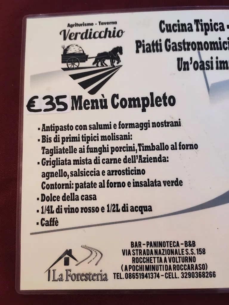 Menu_Agriturismo Taverna Verdicchio_Colli a Volturno_image_1