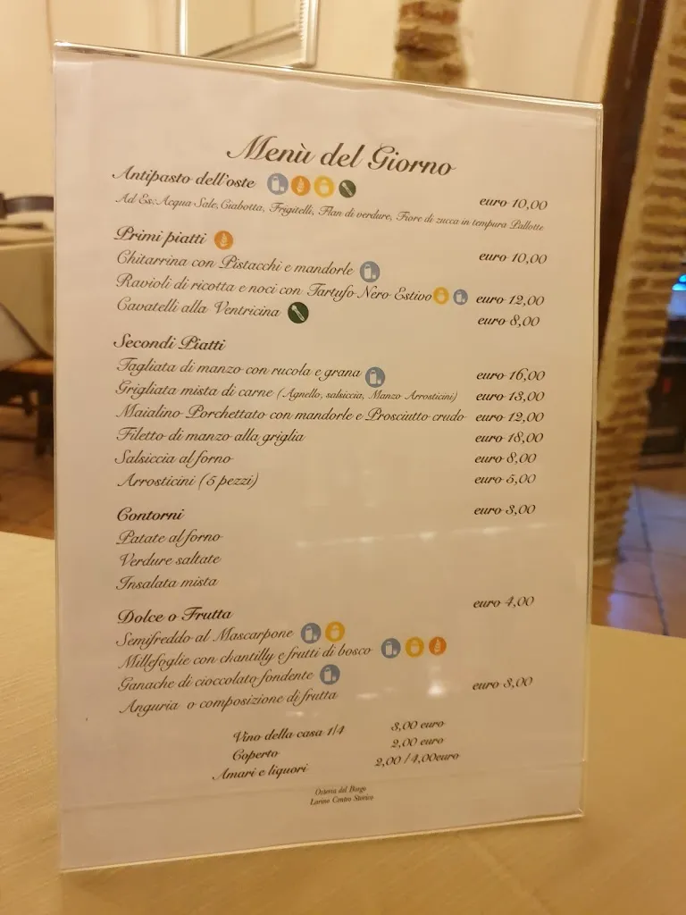 Menu_Osteria Del Borgo_Larino_image_3