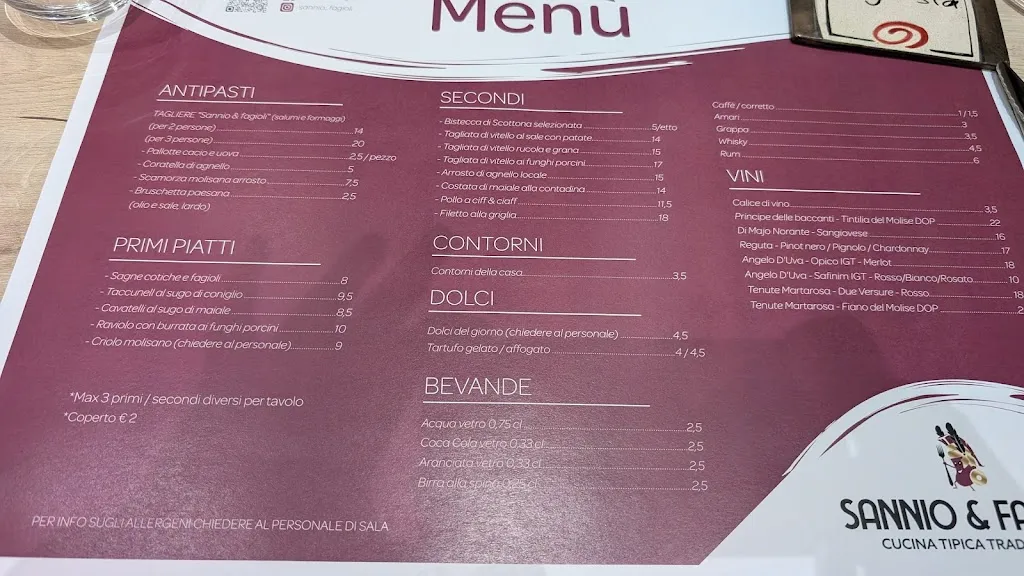 Menu_Sannio & fagioli_Pietrabbondante_image_2