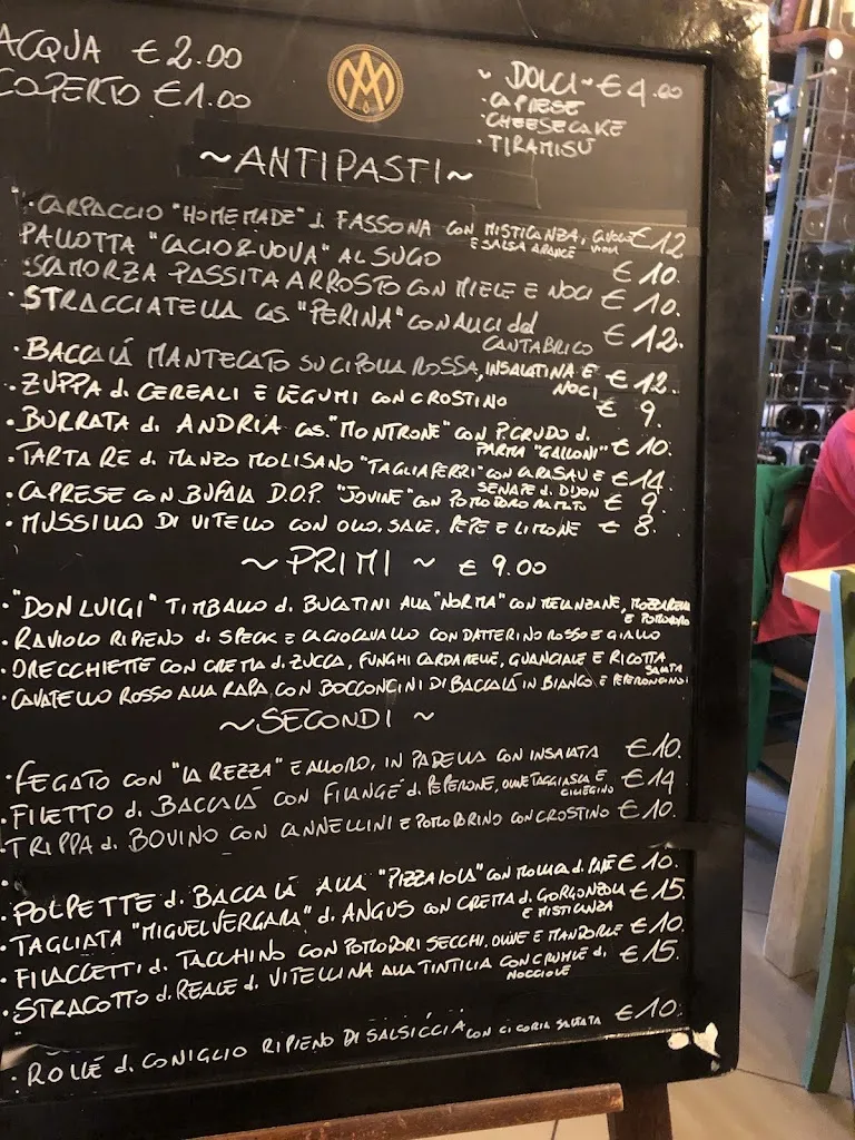 Menu_I Peccati di Bacco_Provincia di Campobasso_immagine_1