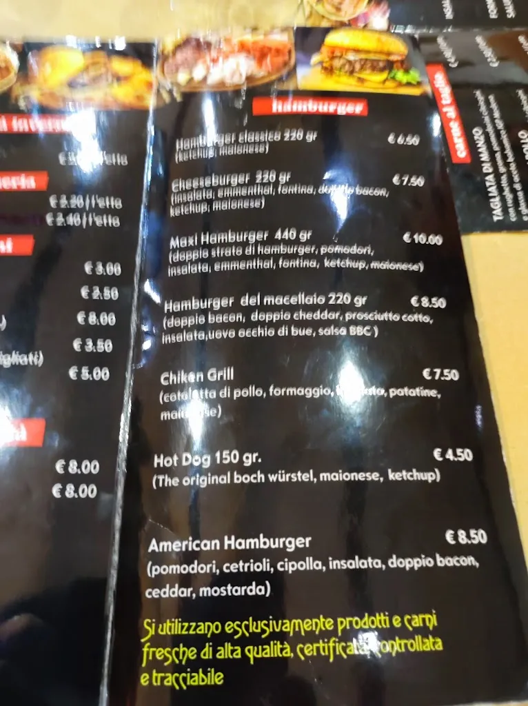 Menu_Braceria,Macelleria,Osteria del Macellaio_Castrignano del Capo_imagen_3