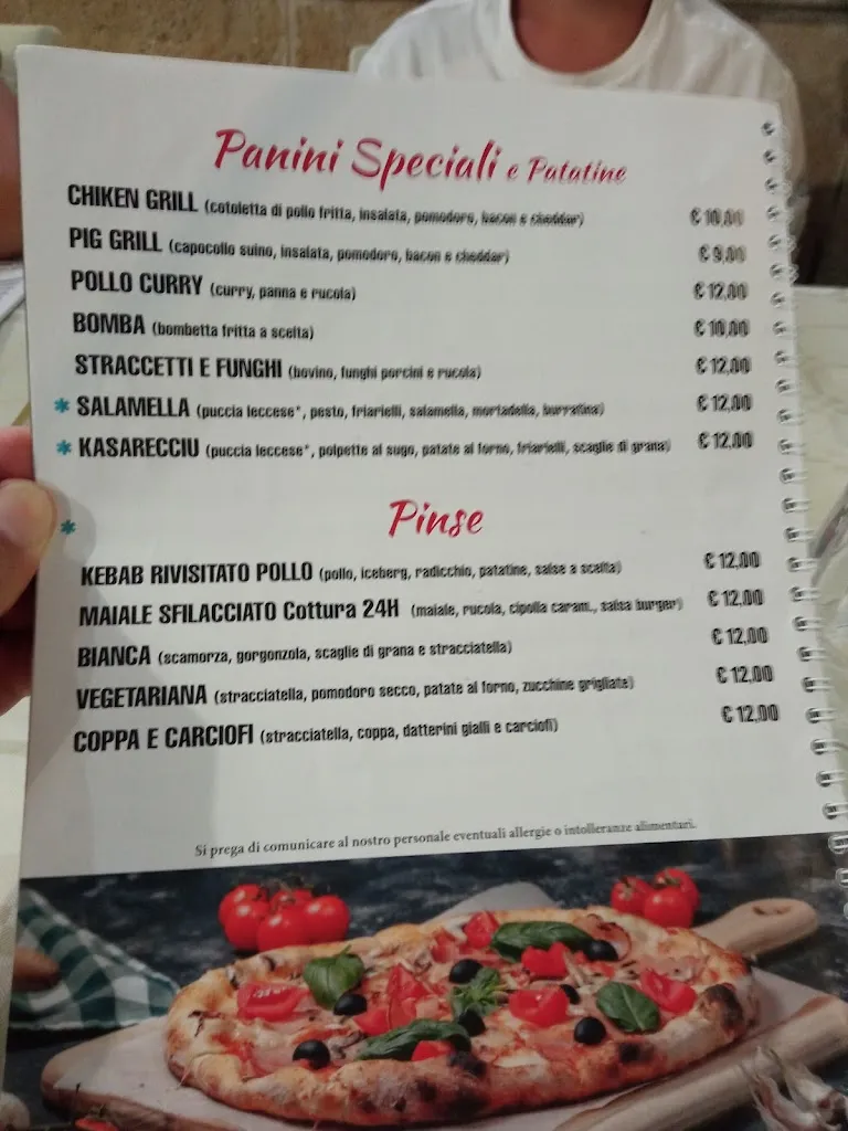 Menu_Braceria Petracca. .. di Katia Petracca_Castrignano del Capo_image_1