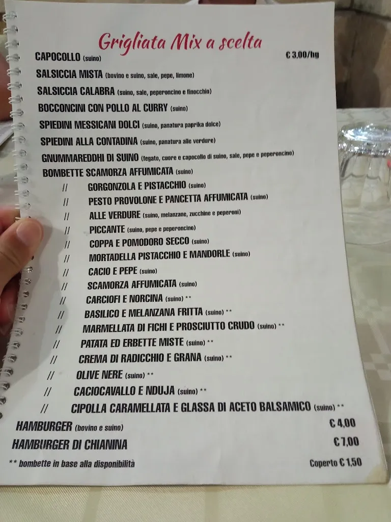 Menu_Braceria Petracca. .. di Katia Petracca_Castrignano del Capo_image_2