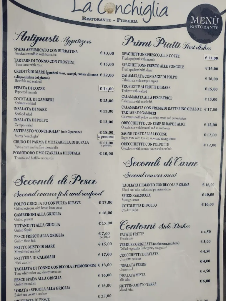 Menu_Cafè dò Mar_Castrignano del Capo_image_1