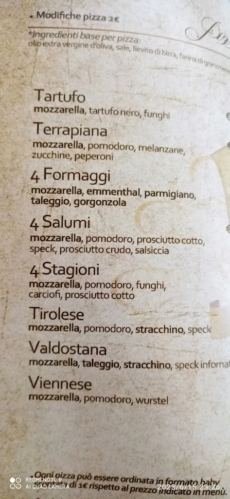 Menu_Raggio d'Oro ristorante pizzeria_San Giuliano del Sannio_image_2