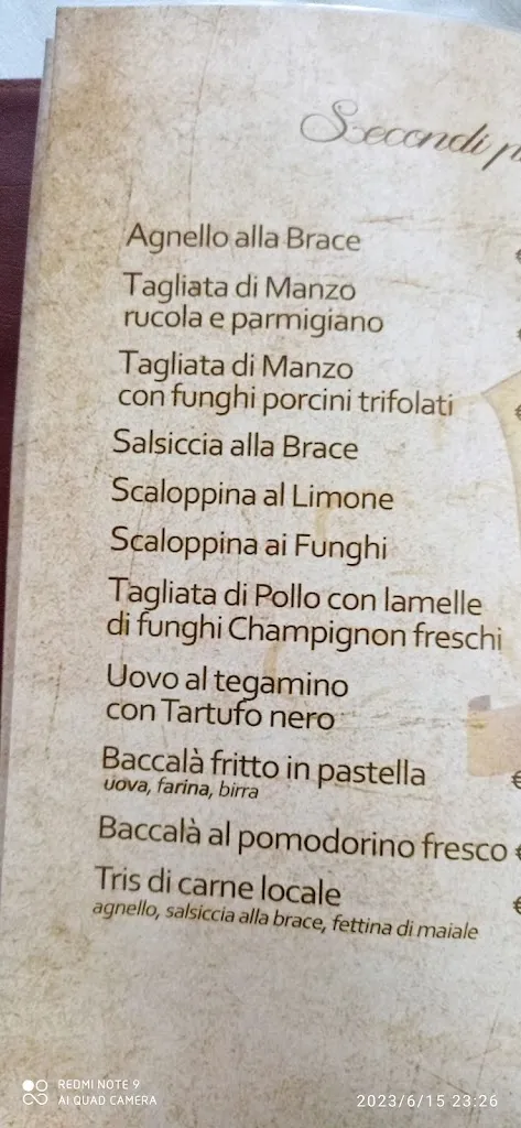 Menu_Raggio d'Oro ristorante pizzeria_San Giuliano del Sannio_image_3