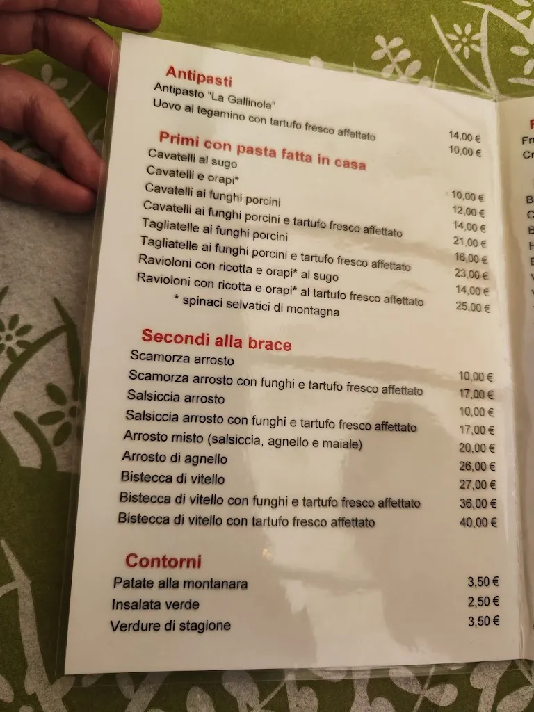Menu_Baita La Gallinola_San Polomatese_immagine_3