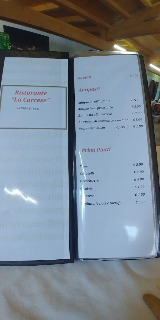 Menu_La Carrese_San Martino in Pensilis_image_2