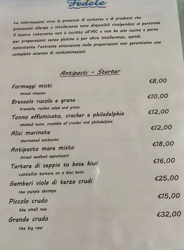 Menü_Fedele_Castrignano del Capo_Bild_1