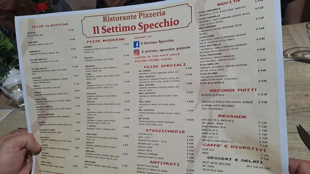 Menu_Pizzeria Ristorante Settimo Specchio Di Brenna C._Santa Croce di Magliano_image_2