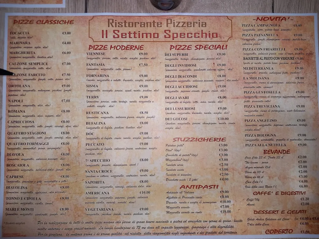 Menu_Pizzeria Ristorante Settimo Specchio Di Brenna C._Santa Croce di Magliano_image_3