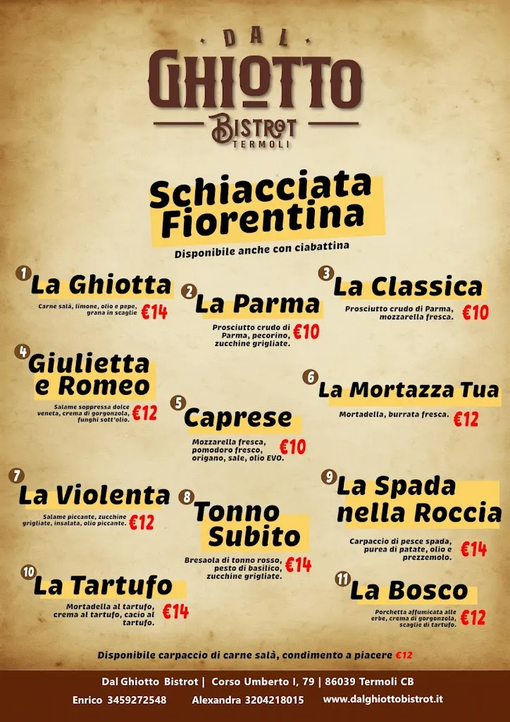 Menu_Dal Ghiotto Bistrot_Termoli_immagine_1