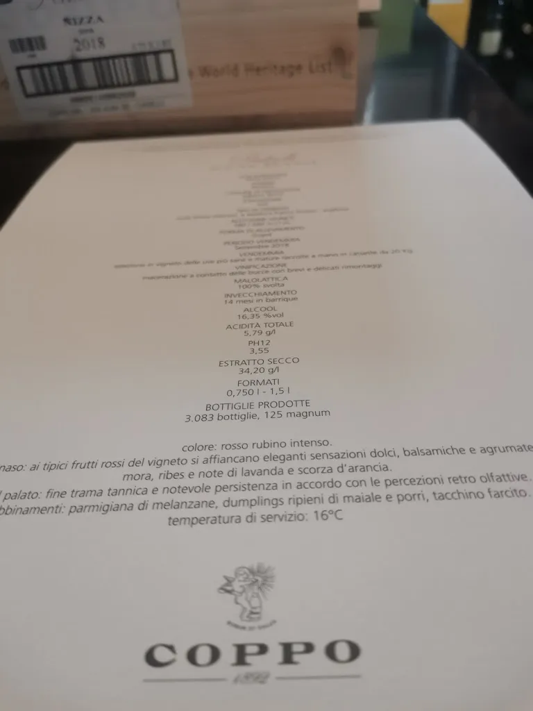 Menu_La Dolce Vigna_Agliano_image_1