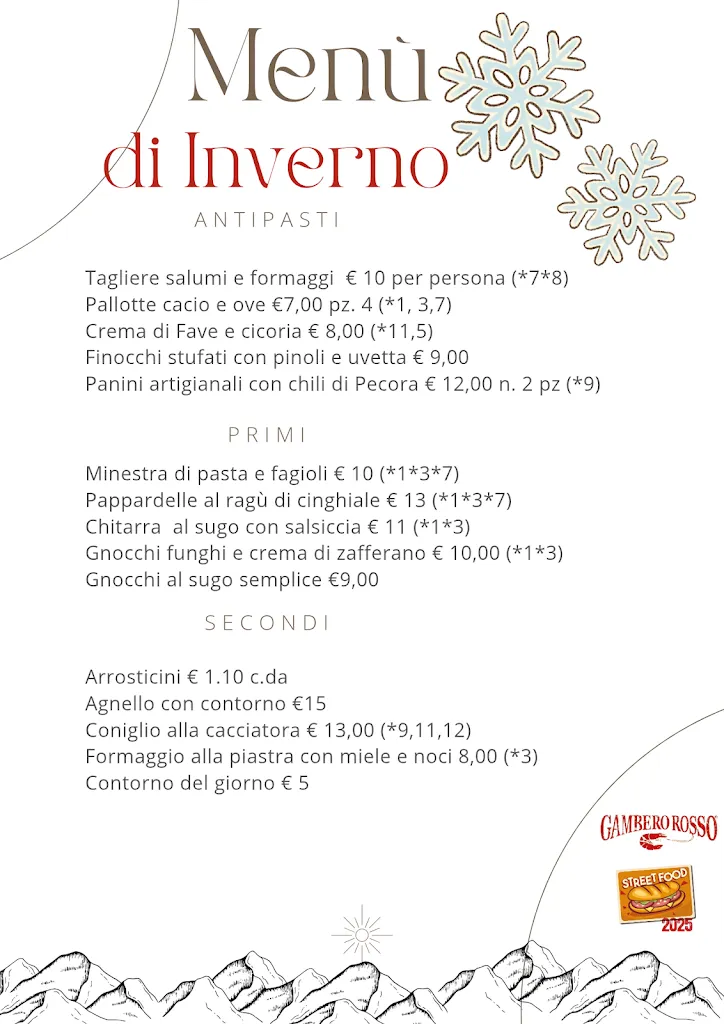 Menu_Ai Quattro Sentieri_Caramanico Terme_image_1