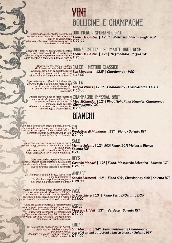 Menu_Osteria La Sagrestia_Castrignano del Capo_immagine_2