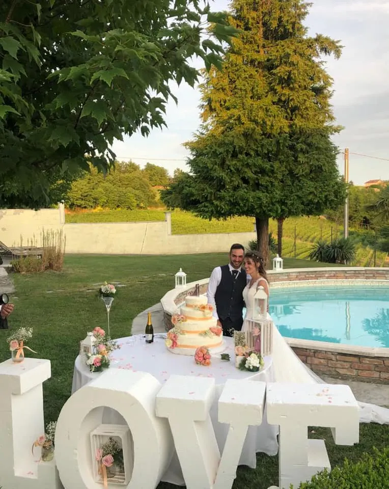 Podere la Piazza restaurant in Agliano Terme