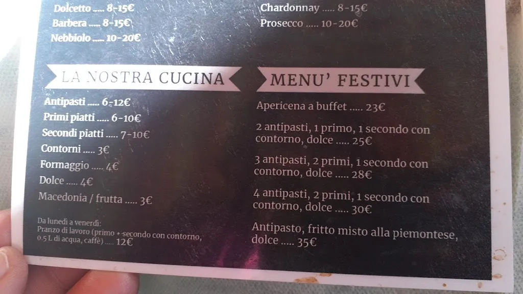 Menu_Ristorante Del Sole_Airasca_image_1