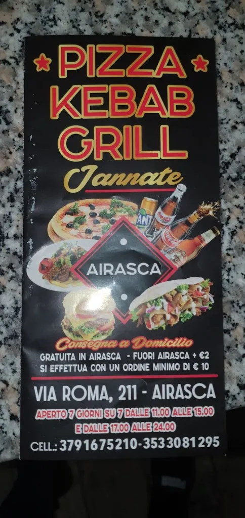 Menu_Jannate Pizza Kebab Grill_Airasca_image_4