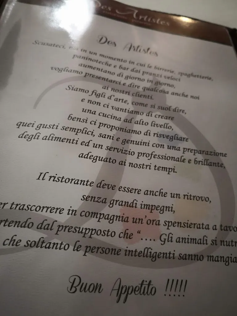 Menu_Restaurants of Artists_Airasca_image_4