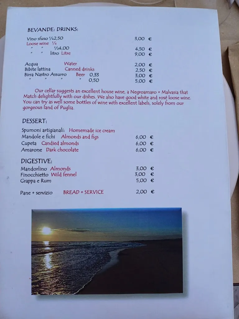 Menu_Ristorante Rua De li Travaj_Castrignano del Capo_image_4