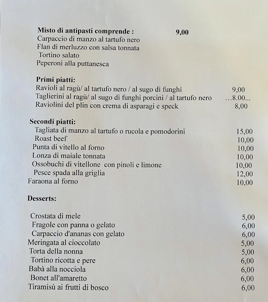 Menu_Hotel Ristorante Da Bruno_Albera Ligure_image_1