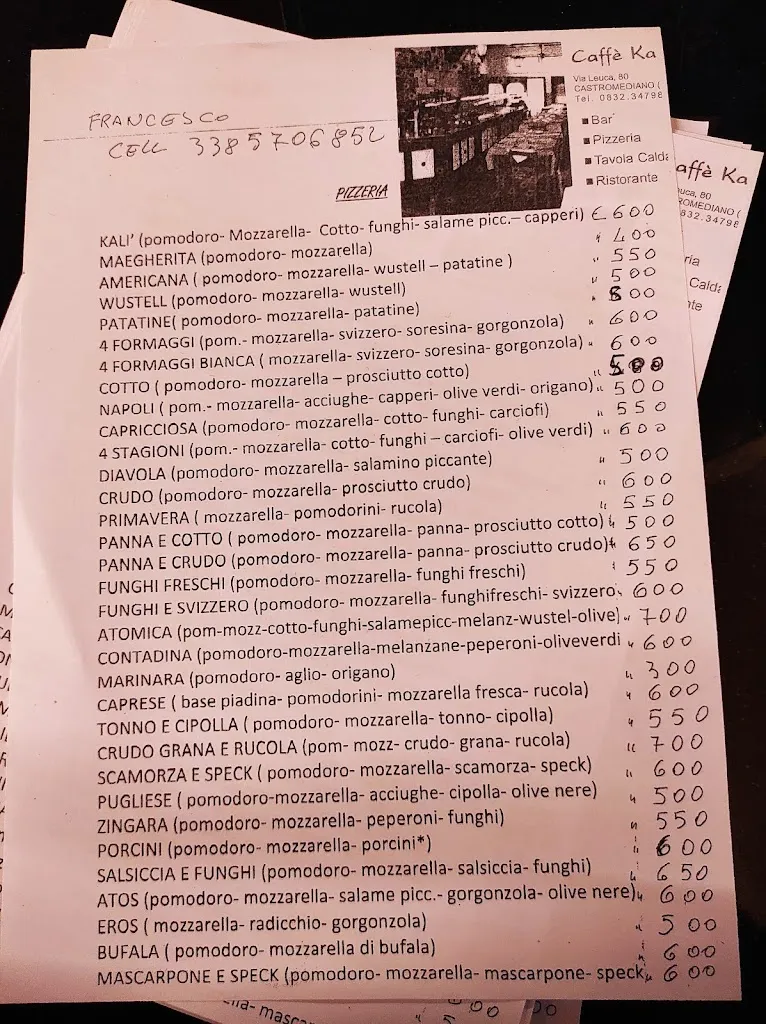 Menu_Caffè Kalì_Castromediano_image_2