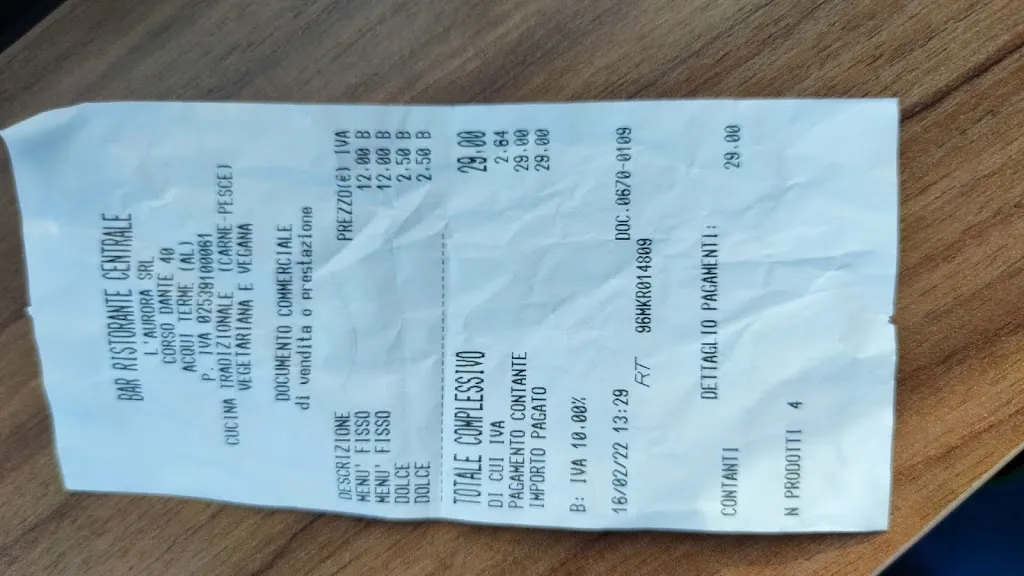 Dlcampcar_Bar ristorante centrale_Acqui Terme_review