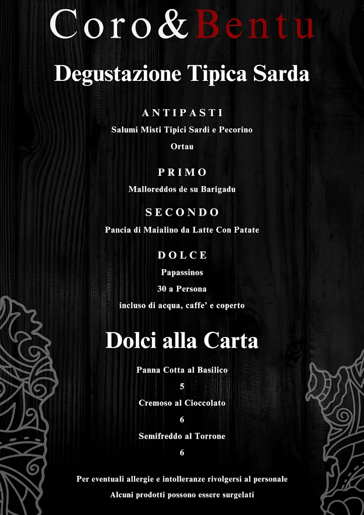 Menu_Ristorante Coro e Bentu di Frau Gianfranco_Acqui Terme_image_2