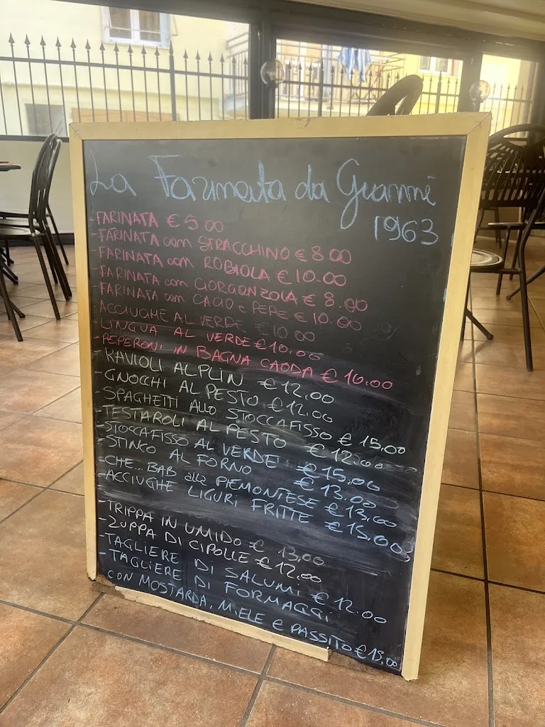 Menu_La Farinata da Gianni dal 1963_Acqui Terme_image_1