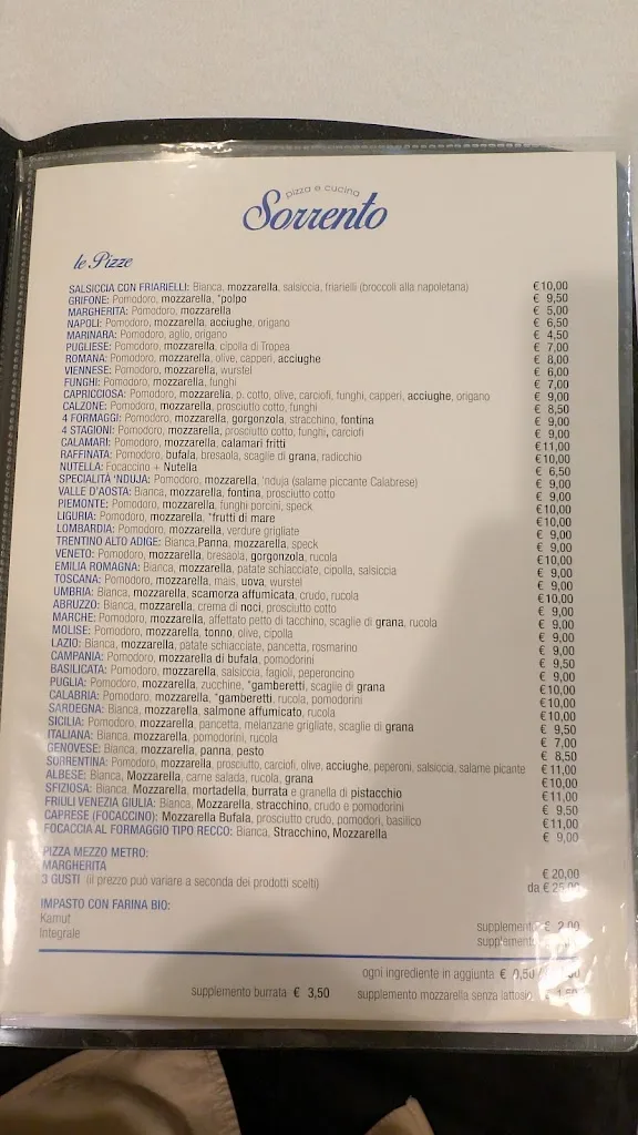 Menu_Pizzeria Sorrento_Acqui Terme_image_1