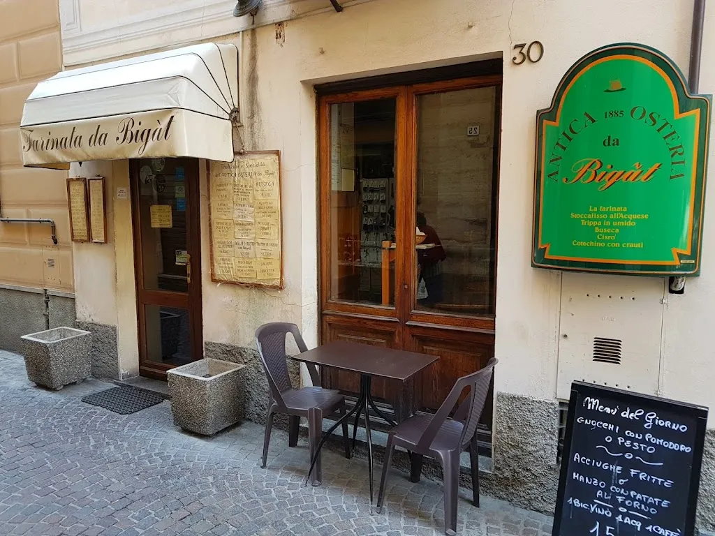 Antica Osteria Da Bigat restaurant in Acqui Terme