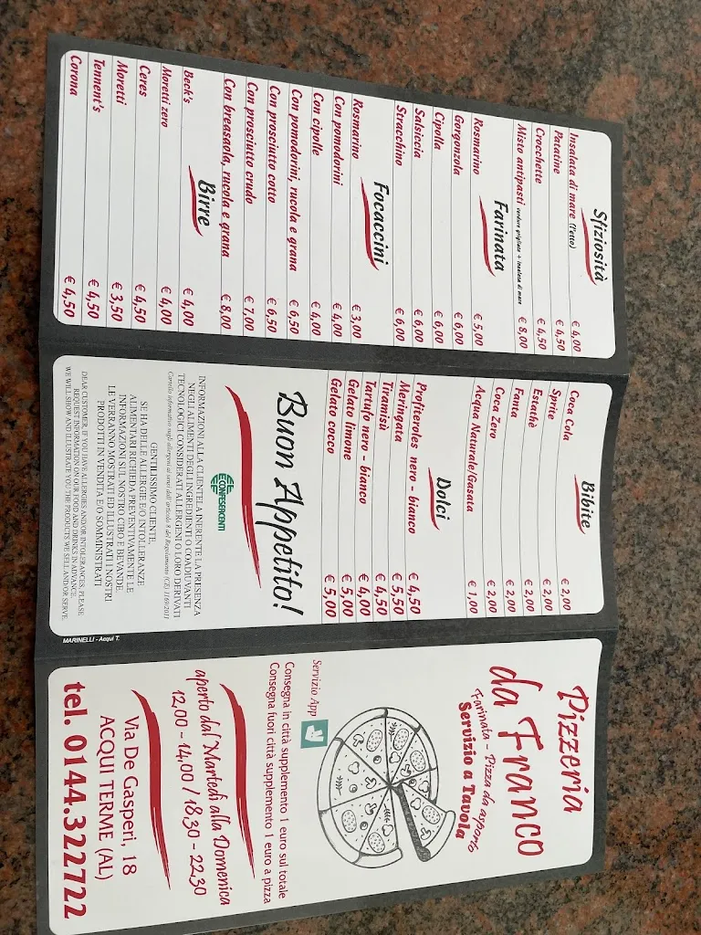 Menu_Pizzeria Farinata 'Da Franco'_Acqui Terme_immagine_2