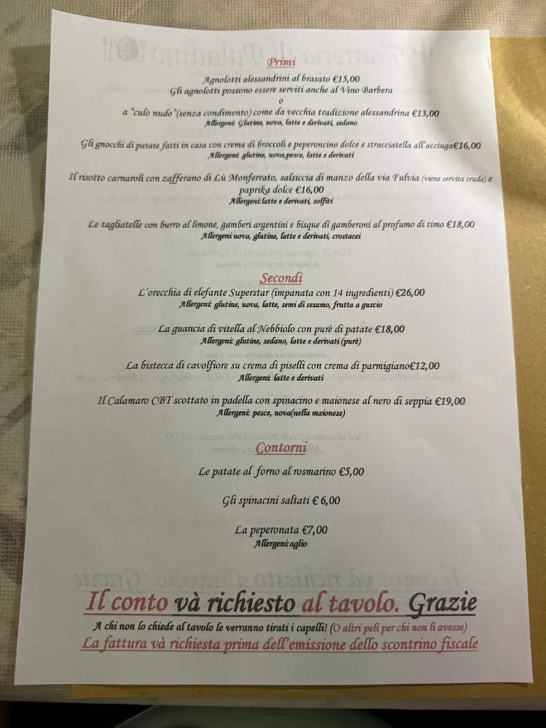 Menu_Ristorante Trattoria Il Paladino_Alessandria_image_3