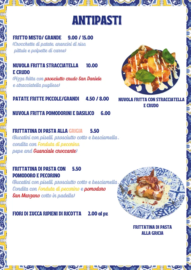 Menu_La città di Pulcinella_Castromediano_image_2